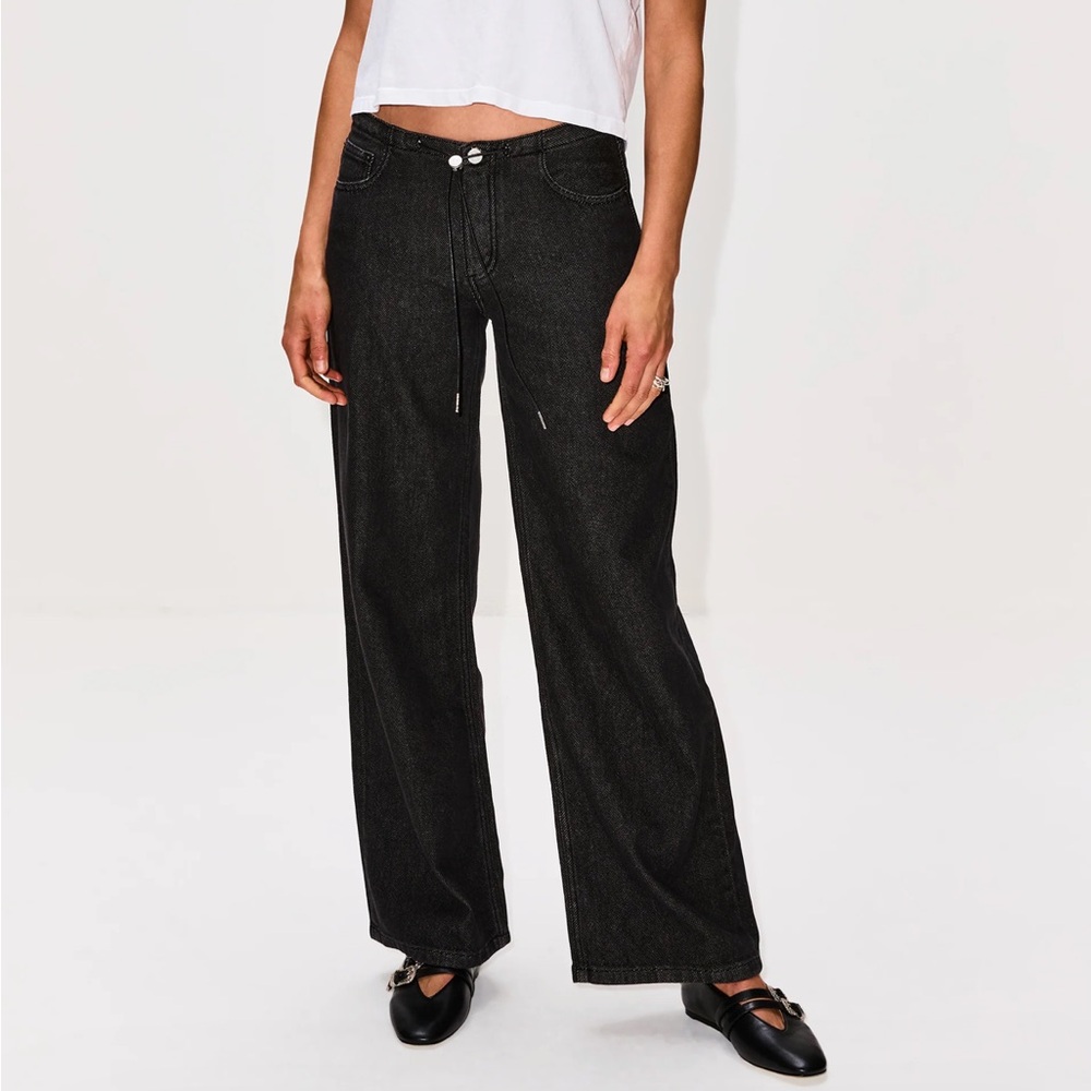 Still Here Cool Jean in Washed Black